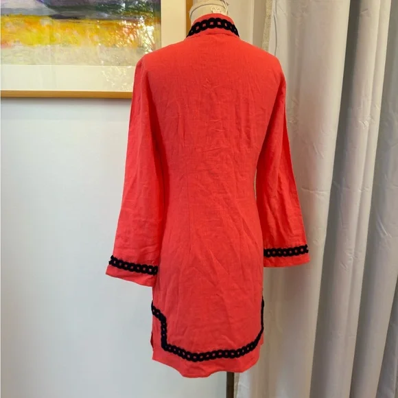 Sail To Sable French Terry Long Sleeve Tunic Dress